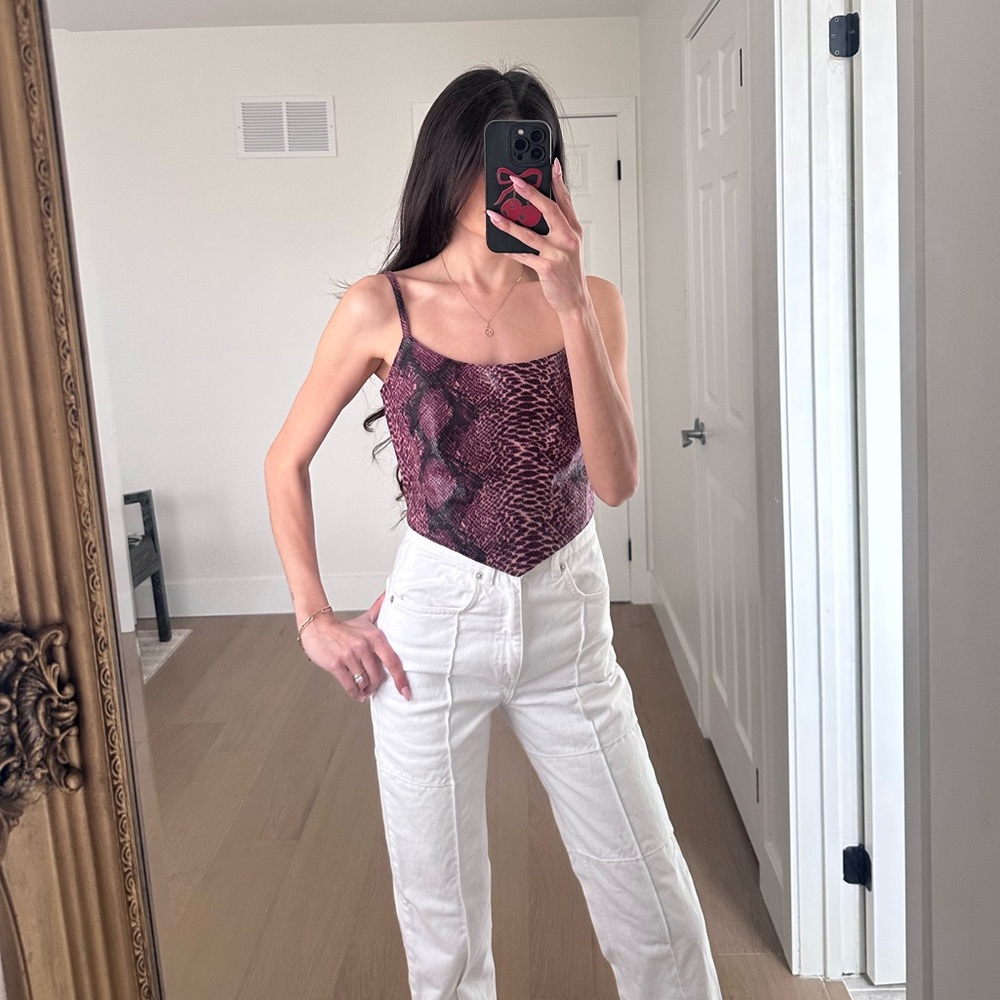 Women's Snake Print Camisole Top